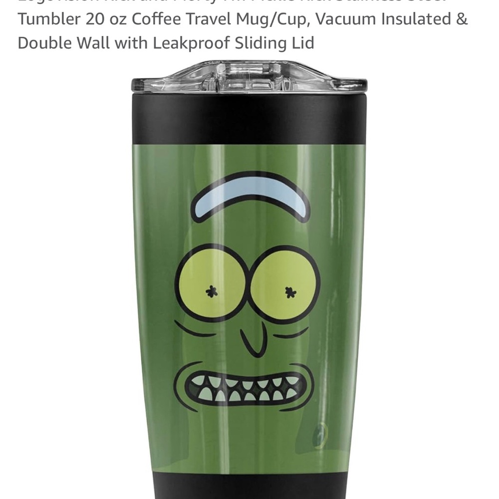 Brand New Rick & Morty Travel Mug.